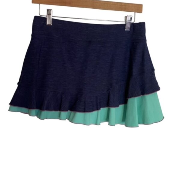 Sofibella Tiered Ruffle Tennis Skirt Medium - Picture 3 of 5